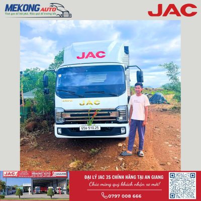 N750 PLUS E5A - bền bỉ mạnh mẽ được trao tận tay đến anh Lê Hữu Trọng tại Mekong Auto